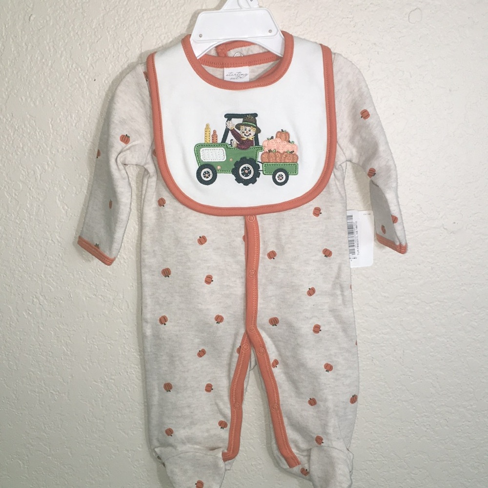 New Born Thanksgiving Coverall
